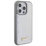 GUESS GUHCP15LPSFDGSS IPHONE 15 PRO 6.1 "SILVER/SILVER HARDCASE SEQUIN SCRIPT METAL