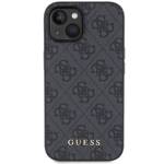 GUESS GUHCP15MG4GFGR IPHONE 15 PLUS / 14 PLUS 6.7 "GRAY / GRAY HARD CASE 4G METAL GOLD LOGO