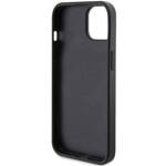 GUESS GUHCP15MPG4GPK IPHONE 15 PLUS / 14 PLUS 6.7 "BLACK / BLACK HARDCASE 4G TRIANGLE METAL LOGO