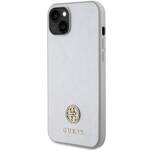 GUESS GUHCP15MPS4DGPS IPHONE 15 PLUS / 14 PLUS 6.7 "SILVER / SILVER HARDCASE STRASS METAL LOGO