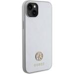 GUESS GUHCP15MPS4DGPS IPHONE 15 PLUS / 14 PLUS 6.7 "SILVER / SILVER HARDCASE STRASS METAL LOGO