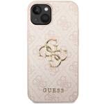 GUESS GUHCP15S4GPIPI IPHONE 15/14/13 6.1 "PINK / PINK HARDCASE 4G BIG METAL LOGO