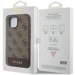 GUESS GUHCP15SG4GBLB IPHONE 15/14/13 6.1 "BRONNE / BROWN HARDCASE 4G STRIPE COLLECTION