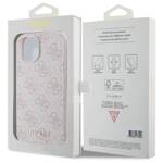 GUESS GUHCP15SG4GFPI IPHONE 15/14/13 6.1 "PINK / PINK HARD CASE 4G METAL GOLD LOGO