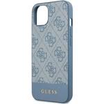GUESS GUHCP15SG4GLBL IPHONE 15/14/13 6.1 "BLUE / BLUE HARDCASE 4G STRIPE COLLECTION