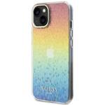 GUESS GUHCP15SHDECMI IPHONE 15/14/13 6.1 "MULTI -COLORED HARDCASE IML FACETED MIRROR DISCO IRIDESCENT