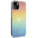 GUESS GUHCP15SHDECMI IPHONE 15/14/13 6.1 "MULTI -COLORED HARDCASE IML FACETED MIRROR DISCO IRIDESCENT