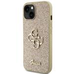 GUESS GUHCP15SHG4SGD IPHONE 15/14/13 6.1 "GOLD / GOLD HARDCASE GLITTER SCRIPT BIG 4G