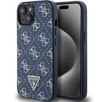 GUESS GUHCP15SPG4GPB IPHONE 15/14/13 6.1 "BLUE / BLUE HARDCASE 4G TRIANGLE METAL LOGO