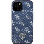 GUESS GUHCP15SPG4GPB IPHONE 15/14/13 6.1 "BLUE / BLUE HARDCASE 4G TRIANGLE METAL LOGO