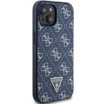 GUESS GUHCP15SPG4GPB IPHONE 15/14/13 6.1 "BLUE / BLUE HARDCASE 4G TRIANGLE METAL LOGO