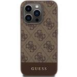 GUESS GUHCP15XG4GBLB IPHONE 15 PRO MAX 6.7 "BRONZE/BROWN HARDCASE 4G STRIPE COLLECTION