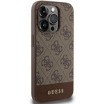 GUESS GUHCP15XG4GBLB IPHONE 15 PRO MAX 6.7 "BRONZE/BROWN HARDCASE 4G STRIPE COLLECTION