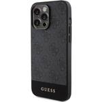 GUESS GUHCP15XG4GGRIG IPHONE 15 PRO MAX 6.7 "GRAY/GRAY HARDCASE 4G STRIPE COLLECTION