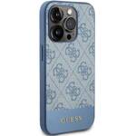 GUESS GUHCP15XG4GLBL IPHONE 15 PRO MAX 6.7 "BLUE/BLUE HARDCASE 4G STRIPE COLLECTION