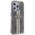 GUESS GUHCP15XH4SGW IPHONE 15 PRO MAX 6.7 "BROWN/BROWN HARDCASE IML 4G GOLD STRIPE