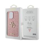 GUESS GUHCP15XHG4SGP IPHONE 15 PRO MAX 6.7 "PINK/PINK HARDCASE GLITTER SCRIPT BIG 4G