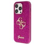 GUESS GUHCP15XHG4SGU IPHONE 15 PRO MAX 6.7 "PURPLE/PURPLE HARDCASE GLITTER SCRIPT BIG 4G