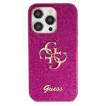 GUESS GUHCP15XHG4SGU IPHONE 15 PRO MAX 6.7 "PURPLE/PURPLE HARDCASE GLITTER SCRIPT BIG 4G