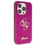 GUESS GUHCP15XHG4SGU IPHONE 15 PRO MAX 6.7 "PURPLE/PURPLE HARDCASE GLITTER SCRIPT BIG 4G