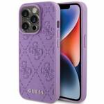 GUESS GUHCP15XP4EPMI IPHONE 15 PRO MAX 6.7 "PURPLE/LIGHT PURPLE HARDCASE LEATHER 4G STAMPED