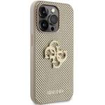 GUESS GUHCP15XP4LGD IPHONE 15 PRO MAX 6.7 "ZLOTY/GOLD HARDCASE PERFORATED 4G GLITTER