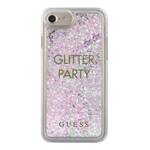 GUESS GUHCP7GLUQPU IPHONE 6/7/8/SE 2020/SE 2022 PURPLE/PURPLE HARD CASE LIQUIDTER PARTY