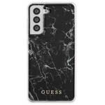 GUESS GUHCS21MPCUMABK S21+ G996 BLACK/BLACK HARDCASE MARBLE