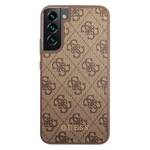 GUESS GUHCS22SG4GFBR S22 S901 BRONZE/BROWN HARD CASE 4G METAL GOLD LOGO