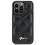 GUESS GUHCS23FEPSQSQSK S23 FE S711 BLACK/BLACK HARDCASE QUILTED METAL LOGO