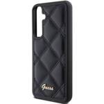 GUESS GUHCS23FEPSQSQSK S23 FE S711 BLACK/BLACK HARDCASE QUILTED METAL LOGO