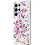 GUESS GUHCS23LHCFWST S23 ULTRA S918 WHITE/WHITE HARDCASE FLOWER COLLECTION