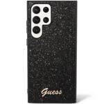 GUESS GUHCS23LHGGSHK S23 ULTRA S918 BLACK/BLACK HARD CASE GLITTER SCRIPT