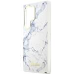 GUESS GUHCS23LPCUMAH S23 ULTRA S918 WHITE/WHITE HARDCASE MARBLE