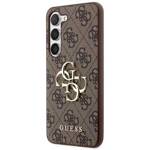 GUESS GUHCS23M4GGBR S23+ S916 BRONZE/BROWN HARDCASE 4G BIG METAL LOGO