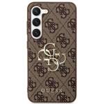 GUESS GUHCS23M4GGBR S23+ S916 BRONZE/BROWN HARDCASE 4G BIG METAL LOGO