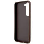 GUESS GUHCS23M4GGBR S23+ S916 BRONZE/BROWN HARDCASE 4G BIG METAL LOGO