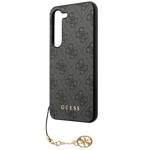 GUESS GUHCS23MGF4GGR S23+ S916 GRAY/GRAY HARDCASE 4G CHARMS COLLECTION