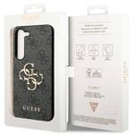 GUESS GUHCS23S4GGGR S23 S911 GRAY/GRAY HARDCASE 4G BIG METAL LOGO