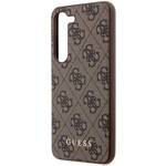 GUESS GUHCS23SG4GFBR S23 S911 BRONZE/BROWN HARD CASE 4G METAL GOLD LOGO