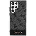 GUESS GUHCS24LG4GLGR S24 ULTRA S928 CZARNY/BLACK HARDCASE 4G STRIPE COLLECTION