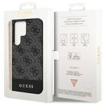 GUESS GUHCS24LG4GLGR S24 ULTRA S928 CZARNY/BLACK HARDCASE 4G STRIPE COLLECTION