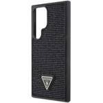 GUESS GUHCS24LHDGPPK S24 ULTRA S928 CZARNY/BLACK HARDCASE RHINESTONE TRIANGLE