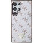 GUESS GUHCS24LPG4GPH S24 ULTRA S298 WHITE/WHITE HARDCASE 4G TRIANGLE