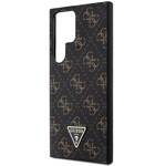 GUESS GUHCS24LPG4GPK S24 ULTRA S928 BLACK/BLACK HARDCASE 4G TRIANGLE