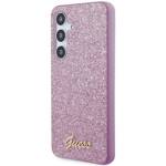 GUESS GUHCS24SHSHGGSHU S24 S921 PURPLE/PURPLE HARDCASE GLITTER SCRIPT