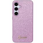 GUESS GUHCS24SHSHGGSHU S24 S921 PURPLE/PURPLE HARDCASE GLITTER SCRIPT