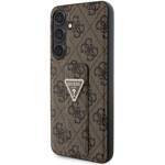 GUESS GUHCS24SPGS4TDW S24 S921 BROWN/BROWN HARDCASE GRIP STAND 4G TRIANGLE STRASS