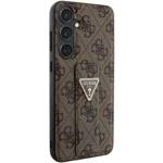 GUESS GUHCS24SPGS4TDW S24 S921 BROWN/BROWN HARDCASE GRIP STAND 4G TRIANGLE STRASS