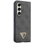 GUESS GUHCZFD5P4TDPK F946 WITH FOLD5 CZARNY/BLACK HARDCASE LEATHER 4G DIAMOND TRIANGLE